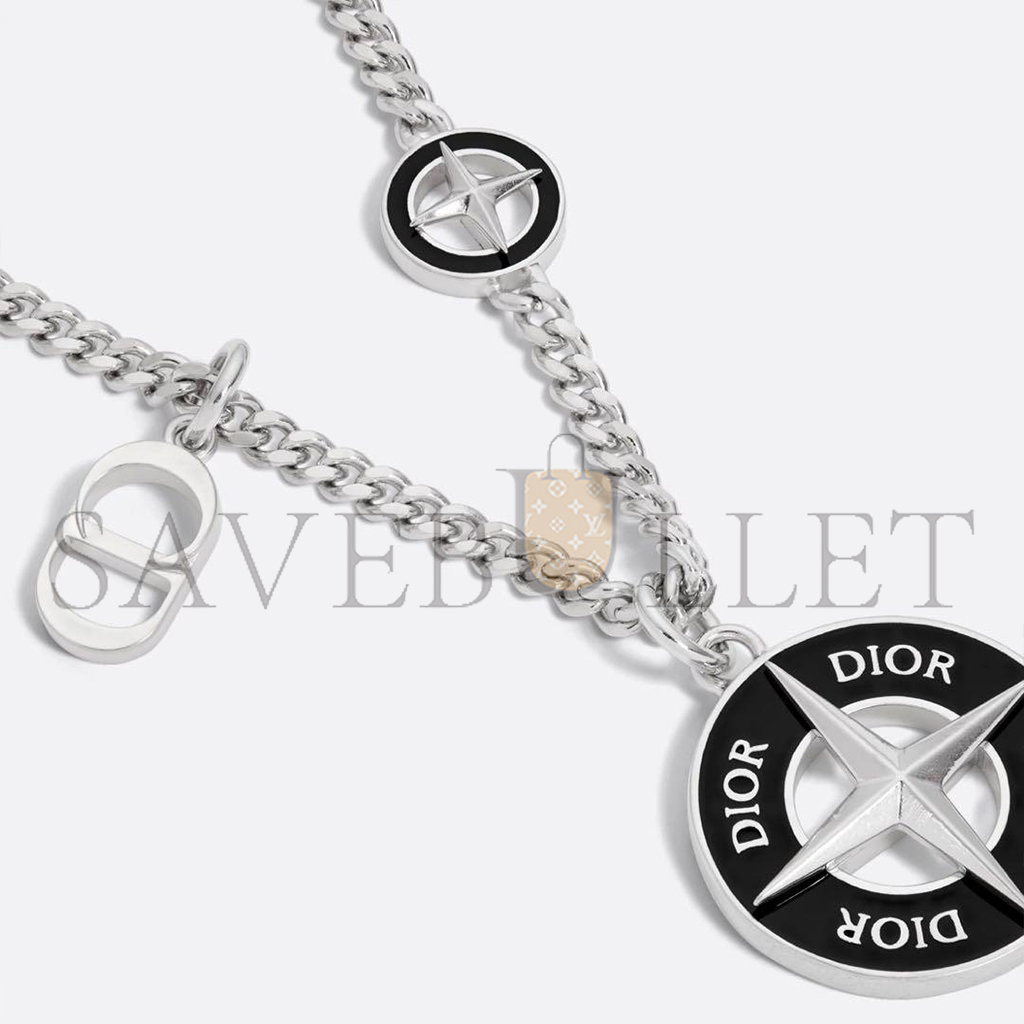 DIOR AND STONE ISLAND NECKLACE N2804HOMMT_D004